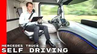 Mercedes Benz Self Driving Autonomous Semi Truck