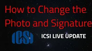 CS How to change ICSI Photo CS Signature for CS executive cs professional smash.icsi.edu #ICSI icsi