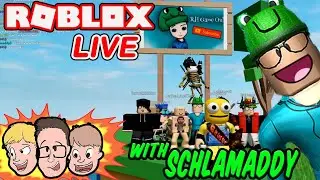Roblox LIVE with Schlamaddy | Playing games with viewers