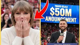 Taylor Swift's ADORABLE Reaction After Travis Kelce&rsquo;s $50M ANNOUNCEMENT