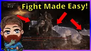 Elden Ring: Coastal Cave Demi-Human Chief - Fight Made EASY (Time for Sneaking)