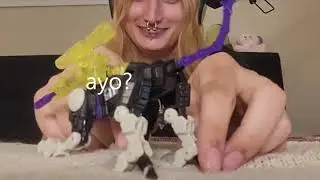 transformers asmr x2 feature ENERGON STARSCREAM and BATTLE RAVAGE yayyyy!!!! (waves paws in air)