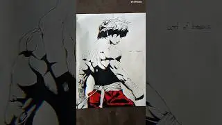 Gojo Satoru ❤️&zwj;🔥✨...#gojosatoru #gojo #anime #jjk #drawing #artist #painting #ytshorts