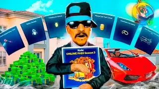 ОТКРЫЛ 25 КЕЙСОВ ONLINE PASS SEASON 3 - СТОИТ ЛИ ДОНАТИТЬ? online rp gta mobile