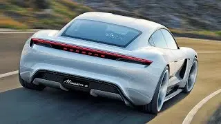 2019 Porsche Mission E  - full electric sport car