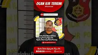 Ini Pelaku Duel Maut di Desa Tanjung Pering Ogan Ilir, Ngaku Diserang Pakai Parang
