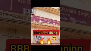 RRB PO INDUCTION TRAINING.. 💥💥 #banker #bankerslife #bankexam #bankingexam #ibpsrrb #rrbpo