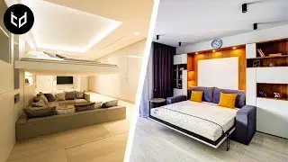 INCREDIBLE Space Saving Furniture - Murphy Bed Ideas