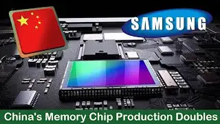 Samsung cuts memory chip production by 30%, but Chinese makers buck the trend and double production.