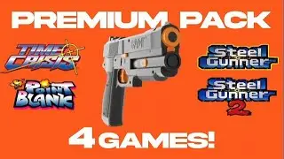 G’AIM’E: Plug & Play TIME CRISIS Gun for Modern TVs (GAIME)