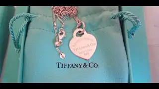 RETURN TO TIFFANY HEART TAG CHARM MEDIUM SIZE - UMBOXING