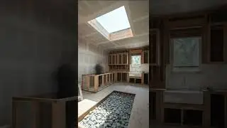 Dream Kitchen Renovation Turning Stone Floor into Water | ArchBuild Studio #architecture  #home