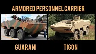 GUARANI (Philippines) vs. TIGON (Malaysia) 6x6 wheeled APC Military Comparison