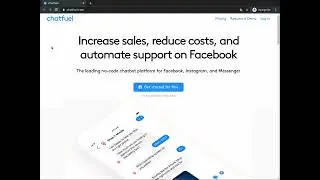 Create a Lead Generation Messenger Chatbot using Chatfuel Part-1