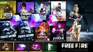 Free Fire Upcoming Luck Diamond Royale Bundle | Upcoming Free Magic Cube Bundles | Free Emotes