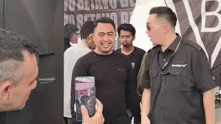 Sam jayus nanda & Sam David Blizzard nyamperin stand but betavo audio bos Steven di PSSJ 4 SIDOARJO 