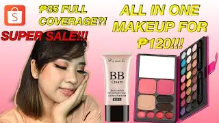 ₱35 FULL COVERAGE! (+GIVEAWAY) FULL FACE MAKEUP USING LAMEILA COSMETICS (SHOPEE)| AYA BALBUENA