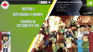Destiny 2 Community Play Night - GFN 3080 Tier - Next Generation Gaming - Rudiggz & Nads