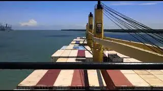 Un-berthing of the port Klang-Malysia