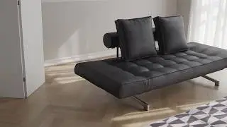 GHIA Chrom Schlafsofa von INNOVATION (g&uuml;nstig kaufen) - Sofawunder.de