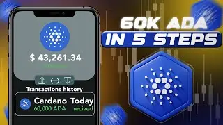 How To Get 60,000 FREE ADA (Cardano) in Just 5 Simple Steps!
