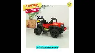 RECHARGEABLE JEEP EKOTIC EJP-7707+