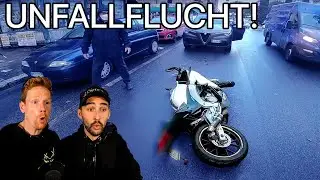 DAVID UND LUCAS REAGIEREN AUF MOTORRAD FAILS UND CRASHES