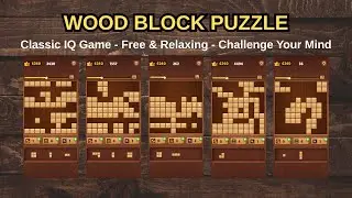 Played Moku - Wood Block Puzzle for the First Time! (Addictive Brain Puzzle)