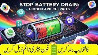 Your Phone Battery Drains Too Fast? Find Hidden Apps! (2025) Battery Time Double Kase Karen