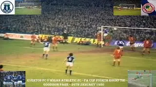 EVERTON FC V WIGAN ATHLETIC FC &ndash; FA CUP FOURTH ROUND TIE &ndash; 27TH JANUARY 1980&ndash;GOODISON PARK&ndash;LIVERPOOL