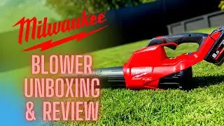 Milwaukee blower unboxing and review