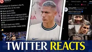 How Twitter REACTED To Richarlison Signing For Tottenham! [TWITTER REACTS]