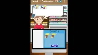 Supermarket Cashier Girl - Game Video