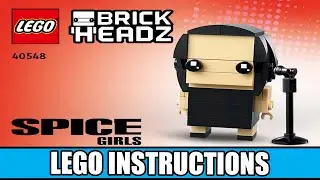 LEGO Instructions | BrickHeadz | 40548 | Spice Girls Tribute (Posh Spice)