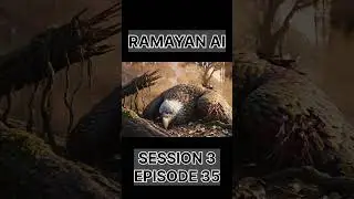 &ldquo;The Fall of a Hero: Jatayu&rsquo;s Sacrifice for Sita | Ramayana Episode 35 #ramayan #shorts