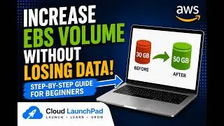 EC2 Disk Full? Increase Your EBS Volume Without Losing Data | AWS Beginners