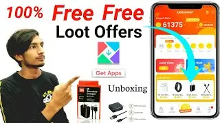 Free Redeem GetApp Product 💯% Free Mi Store || Mi 2a Fast Charger with Cable Unboxing & Review