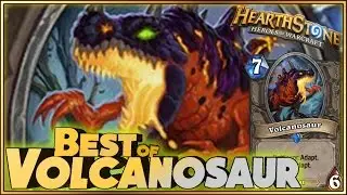 Hearthstone - Best of Volcanosaur - Funny and lucky Rng Moments