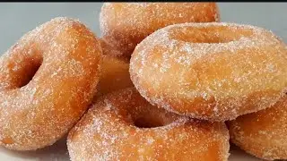 Soft Donut Recipe | SUGAR DONUT | How To Make Soft & Good Shape Donut | घर मैं बनाये सॉफ्ट डोनट #yt