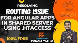 Resolving #angular / #ionicframework  #routing Issue  on shared servers using .htaccess