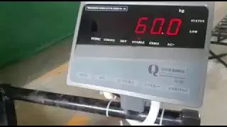 Calibration Q Tech KOREA Model A 40 Weighing Scale Calibration | Weighing Scale Calibration