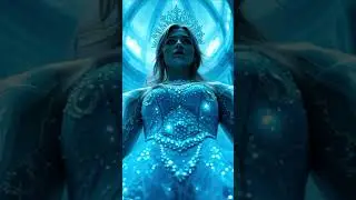Queen of Ice &bull; Ethereal Winter Beauty 👸❄️ #snow #queen #video #magic #ethereal #beauty #AI #Nevaya