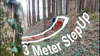 WIR BAUEN EINEN 3 METER STEPUP 🚀 | JUMPLINE #1| Bike Leon