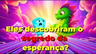 O DRAGAO VEGETARIANO E A PRINCESA DE CRISTAL  A AVENTURA DAS CORES!