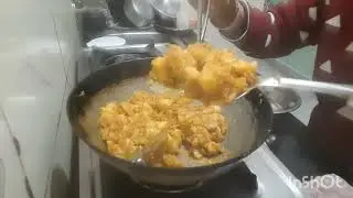 Ajker recipe alu puri akdam vhinna akti shade 😎 