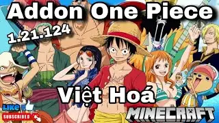 Minecraft PE 1.21.124 One Piece Addon #minecraft #addon #onepiece