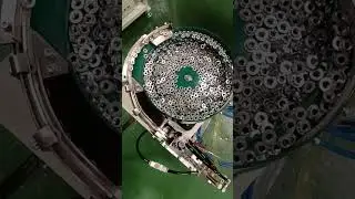 【NFドラゴン】M5カシメ用フランジナット(メッキあり)の供給機#shorts