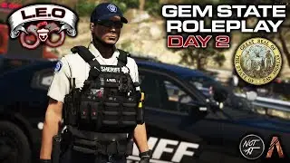 GTA 5 FiveM | Gem State Roleplay | Day 2 - Adrenaline Rush [LEO]