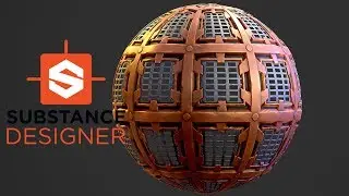 Substance Designer - Stylized Grate