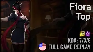 Fiora Top vs Malphite - BillyBoss - NA Challenger Path 6.1
